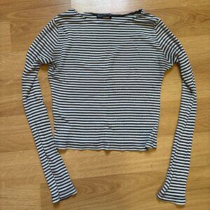Brandy Melville Striped Long Sleeve Top